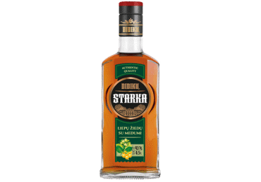 Spiritinis gėrimas DIDIKŲ STARKA LIEPŲ ŽIEDŲ SU MEDUMI 43% 0,5L