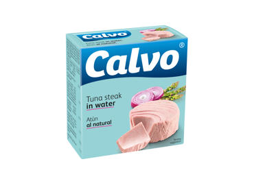 Nesmulkinti tunai CALVO savo sultyse, 160 g