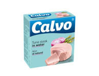 Nesmulkinti tunai CALVO savo sultyse, 160 g