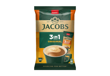 Tirpiosios kavos gėrimas JACOBS 3IN1 ORIGINAL, 252 g