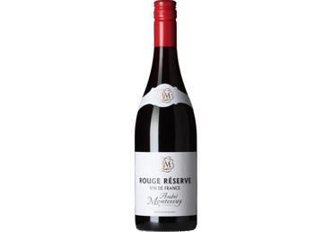 Raudonasis sausas vynas ANDRE MONTESSUY Reserve, 12,5 %