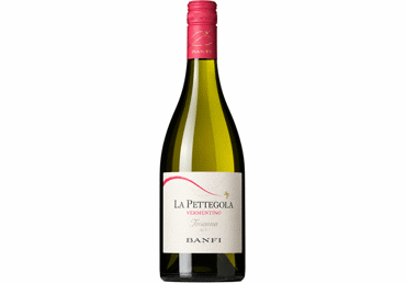 Baltasis sausas vynas BANFI LA PETTEGOLA, 750 ml