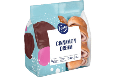 Mini bandelės su cinamono įdaru, 240 g