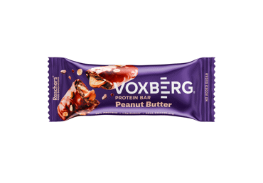 Baltyminis batonėlis VOXBERG su žemės riešutų sviestu, 50 g