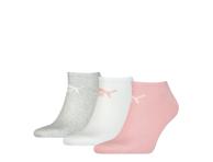 Sportinės kojinės, 3 poros, PUMA, dydis: 35- 38, spalva: rausva