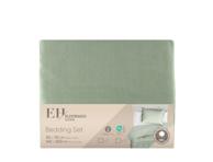 Patalynės komplektas 140x200/50x70cm,žalia