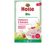 Ekologiška košė HOLLE su avietėmis ir bananais, nuo 6 mėn., 200 g