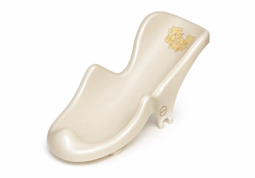 TEGA gultas į vonelę Teddy Bear pearl white MS-003 NOWY-118