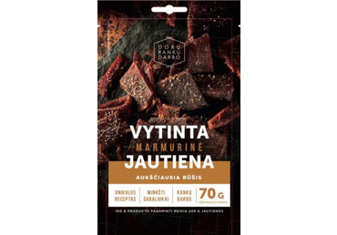 Vytinta marmurinė jautiena DORA, a. r., 70 g