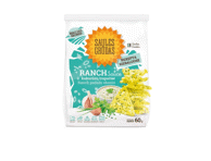 Trikampio formos kukurūzų trapučiai SAULĖS GRŪDAS, RANCH skonio, 60 g