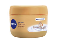 Kūno kremas NIVEA COCOA BUTTER sausai odai su kakavos sviestu ir vitaminu E, 250 ml