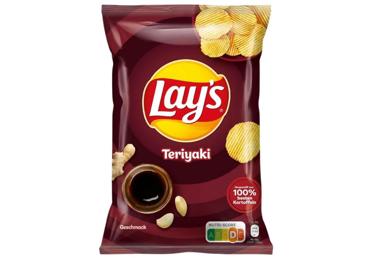 Bulvių traškučiai LAY'S SUBWAY, terijakio skonio, 150 g