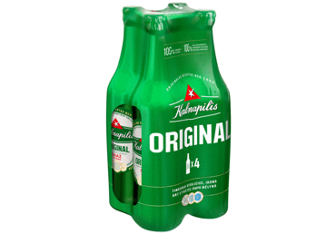 Alus KALNAPILIS ORIGINAL, 4 vnt., 2000 ml
