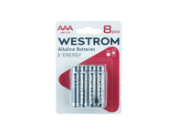 Elementai WESTROM AAA, LR03, 1.5V, 8vnt.