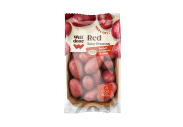 Mažos raudonosios bulvės WELL DONE, 800 g