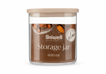 Birių produktų indas UNIWELL Baro, 600 ml