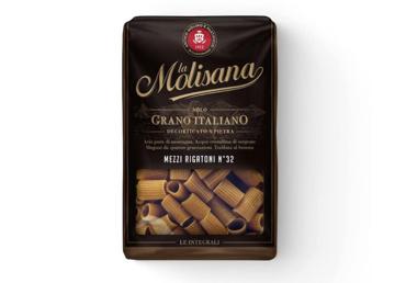Pilno grūdo makaronai LA MOLISANA MEZZI RIGATONI Nr. 32, 500 g - 2