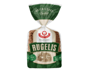 Visų grūdo dalių ruginė duona RUGELIS be pridėtinio cukraus, 350 g