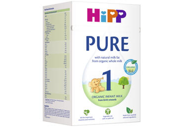 Ekologiškas pradinio maitinimo kūdikių pieno mišinys (nuo gimimo) HiPP 1 PURE, 800 g