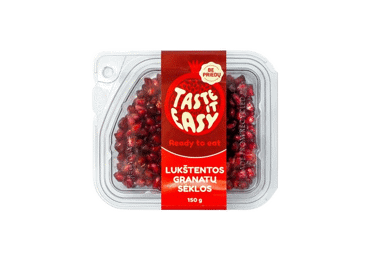 Šviežios lukštentos granatų sėklos, 150 g