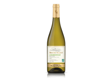 Baltasis sausas vynas ROCHE MAZET CHARDONNAY, 750 ml
