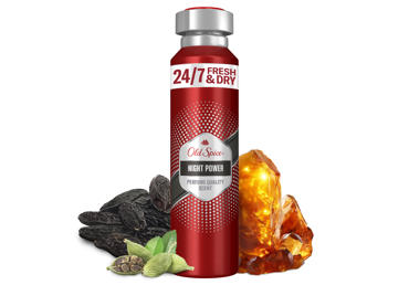 Purškiamas antiperspirantas OLD SPICE Night Power, 150ml

 - 2
