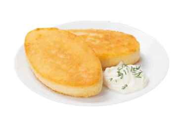 Kepti žemaičių blynai su mėsos įdaru, 1 vnt., 130 g