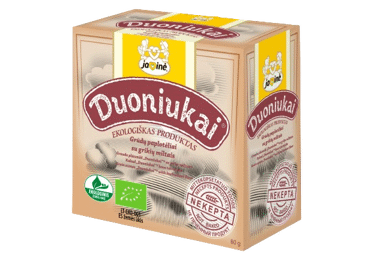 Ekologiški grūdų paplotėliai su grikių miltais JAVINĖ, 80 g