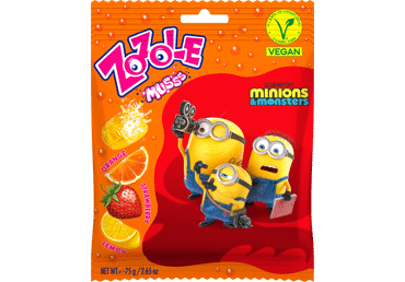 Guminukai ZOZOLE MINIONS, vaisių skonio, 75 g