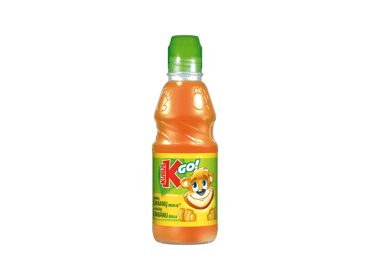 Morkų, bananų ir obuolių nektaras KUBUŠ GO (53%), 300 ml