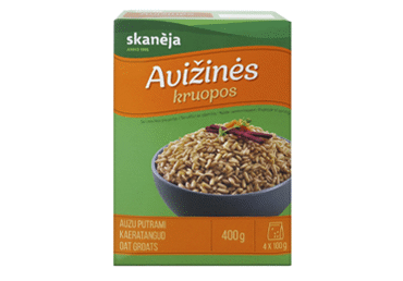 Avižinės kruopos SKANĖJA, 400 g