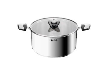 Puodas su dangčiu TEFAL EMOTION+, 24 cm