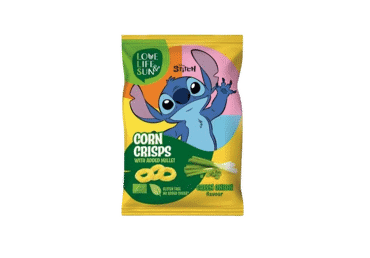 Kukurūzų užkandis DISNEY LILO & STITCH, svogūnų sk., 50 g