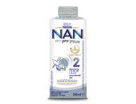 Pieno mišinys NAN OPTIPRO Plus 2, kūdikiams nuo 6 mėn., 200 ml
