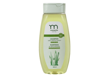 MARGARITA Šampūnas su ajerų ekstraktu nuo plaukų slinkimo 400ml