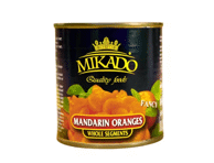 Konservuoti mandarinai MIKADO silpname sirupe, 312 g