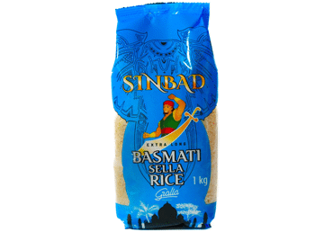 BASMATI ryžiai GRALLA SINBAD, 1 kg