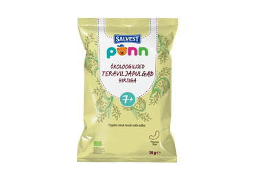 Ekologiškos kukurūzų lazdelės PONN su soromis, nuo 7 mėn., 30 g