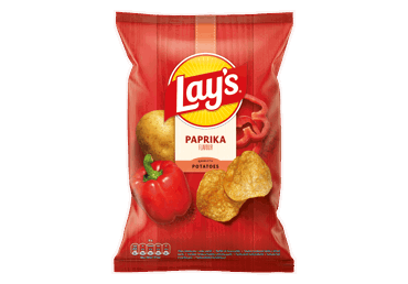 Bulvių traškučiai LAY'S, paprikų skonio, 130 g - 1