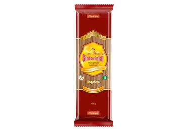 GINTARINIAI visų grūdo dalių spagečiai, 400 g
