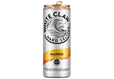 Alkoholinis kokteilis WHITE CLAW Seltzer, mangų skonio, 4,5 %, 330 ml, skardinė