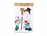 Kalėdiniai langų lipdukai, 1 vnt.