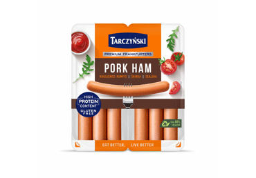 FRANKFURTO kiaulienos kumpio dešrelės TARCZYNSKI, II r., 220 g