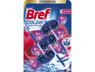 WC valiklis-gaiviklis BREF COLOR AKTIV FRESH FLOWER (3vnt.), 150 g