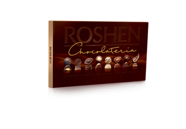 Saldainių dėžutė ROSHEN CHOCOLATERIA, 194 g