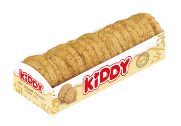 Avižiniai sausainiai KIDDY su sezamais, 190 g - 2
