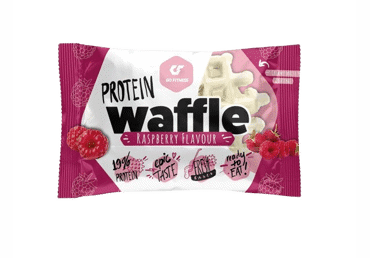 Baltyminis vaflis GO FITNESS, aviečių skonio, 50 g