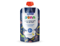 Ekologiška košė PONN su pienu ir vaisiais, nuo 6 mėn., 110 g