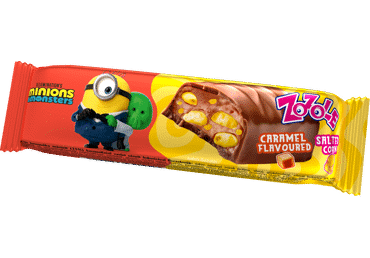 Karamelės ir sūrių kukurūzų batonėlis ZOZOLE, 45 g