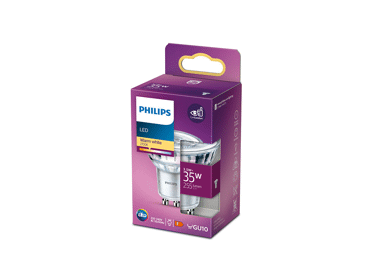 LED lemputė PHILIPS, GU10, 35 W, 255 lm, 1 vnt.